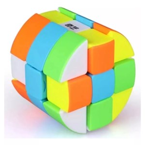 روبیک استوانه خودرنگ 3×3 برند کای وای QiYi مدل 731 EQY_بازی فکری