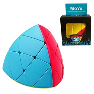 روبیک هرمی حجمی مستر مورفیکس خودرنگ 3×3 برند مویو MOYU مدل 8871 MF_بازی فکری