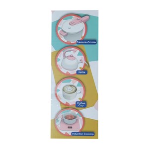 ست اسباب بازی آشپزخانه طرح اجاق گاز و سینک ظرفشویی مدل Dream Kitcken_اسباب بازی لوازم خانگی