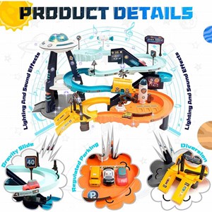 اسباب بازی ریسینگ و پارکینگ طبقاتی پایگاه فضایی_اسباب بازی ماشین