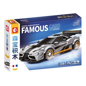 لگو تکنیک ماشین مسابقه 244 قطعه مدل 714005 FAMOUSE_اسباب بازی لگو