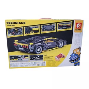 لگو تکنیک ماشین لامبورگینی کنترل دار 1254 قطعه مدل Sembo Block 701954_اسباب بازی لگو