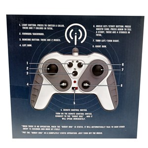 ربات اسباب بازی کنترلی با چرخ های کپسولی_اسباب بازی ربات