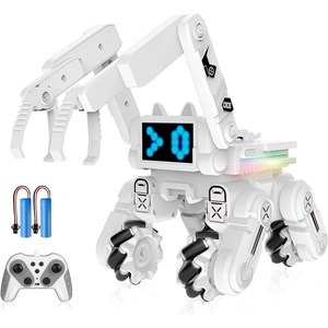 ربات اسباب بازی کنترلی با چرخ های کپسولی_اسباب بازی ربات