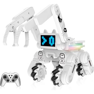 ربات اسباب بازی کنترلی با چرخ های کپسولی_اسباب بازی ربات