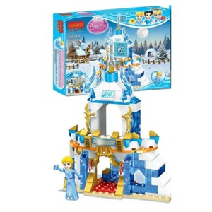 لگو دیزنی قصر السا فروزن 201 قطعه مدل 20038_اسباب بازی لگو