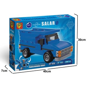لگو تکنیک ماشین نیسان تبدیل شونده 384 قطعه مدل BT 830_اسباب بازی لگو