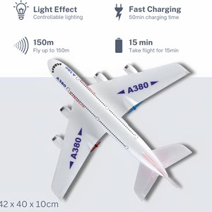 هواپیما کنترلی ایرباس مدل Airbus A380_اسباب بازی کوادکوپتر