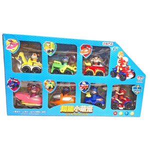 اکشن فیگور های سگ های نگهبان مجموعه 7 عددی_اسباب بازی اکشن فیگور