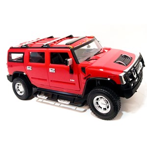 ماشین کنترلی شارژی جیپ قرمز مقیاس 1:14 مدل RC Cars Hummer H2_اسباب بازی ماشین کنترلی