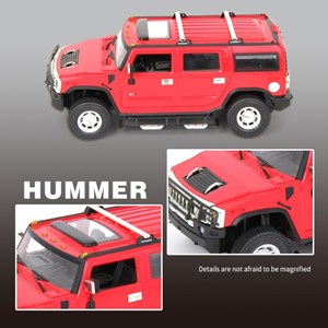 ماشین کنترلی شارژی جیپ قرمز مقیاس 1:14 مدل RC Cars Hummer H2_اسباب بازی ماشین کنترلی