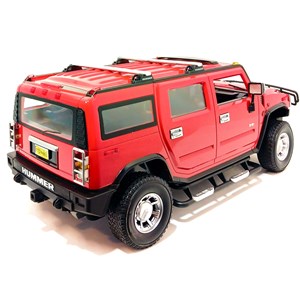 ماشین کنترلی شارژی جیپ قرمز مقیاس 1:14 مدل RC Cars Hummer H2_اسباب بازی ماشین کنترلی