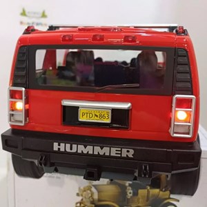 ماشین کنترلی شارژی جیپ قرمز مقیاس 1:14 مدل RC Cars Hummer H2_اسباب بازی ماشین کنترلی