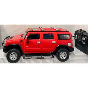 ماشین کنترلی شارژی جیپ قرمز مقیاس 1:14 مدل RC Cars Hummer H2_اسباب بازی ماشین کنترلی