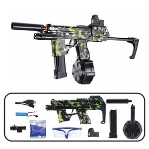 تفنگ اسباب بازی شارژی تیر ژله ای دوربین دار مدل MP17_اسباب بازی تفنگ