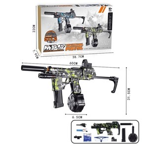 تفنگ اسباب بازی شارژی تیر ژله ای دوربین دار مدل MP17_اسباب بازی تفنگ