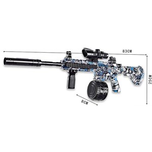 تفنگ اسباب بازی شارژی تیر ژله ای دوربین دار مدل HK416_اسباب بازی تفنگ