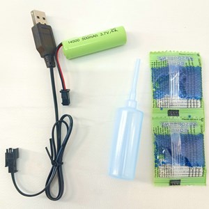 تانک کنترلی شارژی چرخ کپسول تیر ژله ای دودزا_اسباب بازی ماشین کنترلی