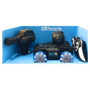 تانک کنترلی شارژی چرخ کپسول تیر ژله ای دودزا_اسباب بازی ماشین کنترلی