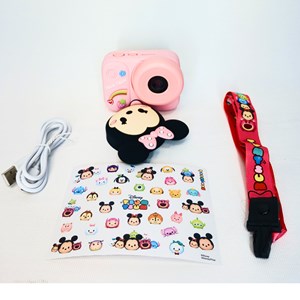 دوربین عکاسی و فیلمبرداری دیجیتال کودک 48 مگاپیکسل طرح مینی ماس Minnie Mouse_اسباب بازی دیجیتال و هوشمند