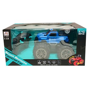 ماشین کنترلی شارژی آفرود پلیس مقیاس 1:18_اسباب بازی ماشین کنترلی