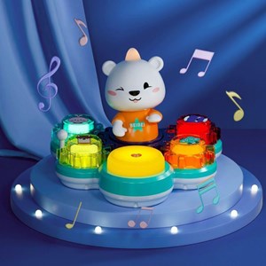 اسباب بازی درام خرس هولی تویز مدل Hola Toys E8993_اسباب بازی موسیقی