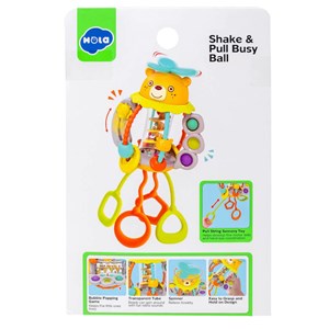 اسباب‌ بازی جغجغه آویزی هولی تویز طرح خرس مدل Hola Toys HE7916_اسباب بازی نوزادی