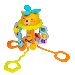 اسباب‌ بازی جغجغه آویزی هولی تویز طرح خرس مدل Hola Toys HE7916_اسباب بازی نوزادی