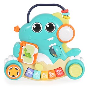 اسباب بازی دو کاره پیانو و جغجغه طرح دایناسور هولی تویز مدل Hola Toys HE8976_اسباب بازی موسیقی