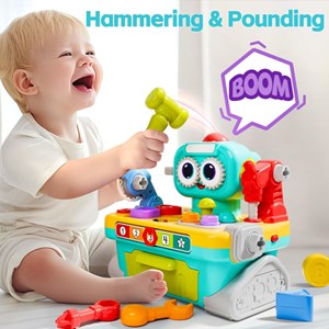 اسباب بازی میز ابزار ربات هولی تویز مدل Hola Toys HE8975_اسباب بازی نوزادی