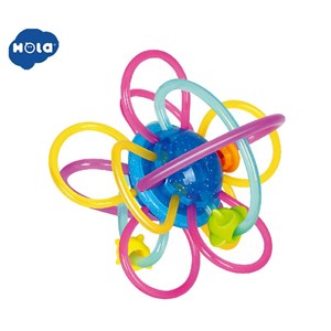 جغجغه دندانگیر کهکشانی بنفش هولی تویز مدل Hola Toys 1106A_اسباب بازی نوزادی