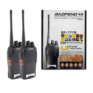 بیسیم واکی تاکی باوفنگ شارژی اورجینال با چراغ قوه بسته دو عددی مدل Baofeng BF-777S talkie-walkie_اسباب بازی تفنگ
