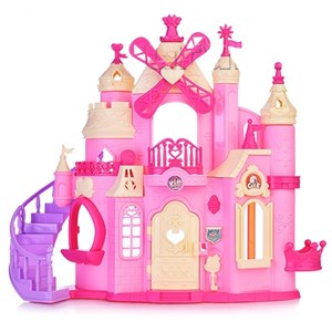 ست خانه عروسک باربی همراه با وسایل PRINCESS_اسباب بازی لوازم خانگی