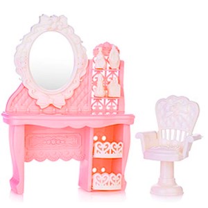 ست خانه عروسک باربی همراه با وسایل PRINCESS_اسباب بازی لوازم خانگی