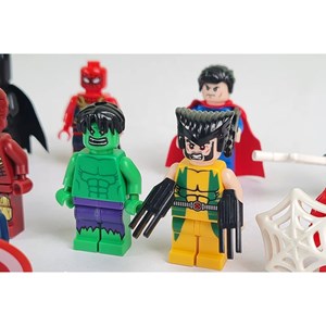 اکشن فیگور لگو 12 عددی انتقام جویان و لیگ عدالت_اسباب بازی اکشن فیگور