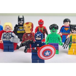 اکشن فیگور لگو 12 عددی انتقام جویان و لیگ عدالت_اسباب بازی اکشن فیگور