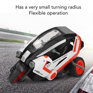 اسباب بازی موتور سیکلت 3 چرخ کنترلی شارژی نارنجی مقیاس 1:8 TRICYCLE STUNT_اسباب بازی ماشین کنترلی