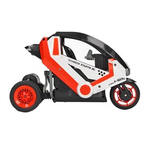 اسباب بازی موتور سیکلت 3 چرخ کنترلی شارژی نارنجی مقیاس 1:8 TRICYCLE STUNT_اسباب بازی ماشین کنترلی