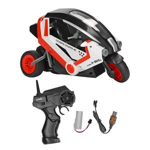 اسباب بازی موتور سیکلت 3 چرخ کنترلی شارژی نارنجی مقیاس 1:8 TRICYCLE STUNT_اسباب بازی ماشین کنترلی