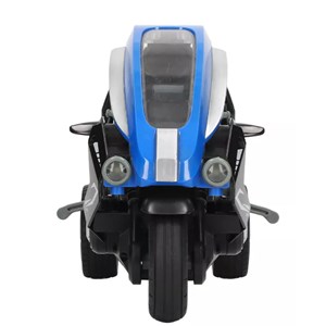 اسباب بازی موتور سیکلت 3 چرخ کنترلی شارژی آبی مقیاس 1:8 TRICYCLE STUNT_اسباب بازی ماشین کنترلی