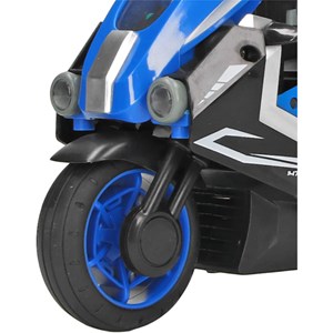 اسباب بازی موتور سیکلت 3 چرخ کنترلی شارژی آبی مقیاس 1:8 TRICYCLE STUNT_اسباب بازی ماشین کنترلی