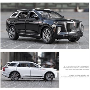 اسباب بازی ماشین فلزی هونگ چی مقیاس 1:24 مدل HONGQI E-HS9_اسباب بازی ماشین