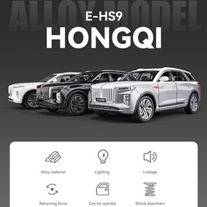 اسباب بازی ماشین فلزی هونگ چی مقیاس 1:24 مدل HONGQI E-HS9_اسباب بازی ماشین