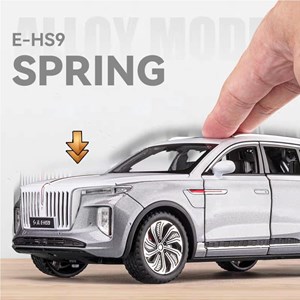 اسباب بازی ماشین فلزی هونگ چی مقیاس 1:24 مدل HONGQI E-HS9_اسباب بازی ماشین