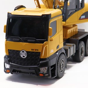 اسباب بازی بیل مکانیکی کنترلی بزرگ مقیاس 1:14 مدل EXCAVATOR LOADER NAN HONG 9916_اسباب بازی ماشین کنترلی