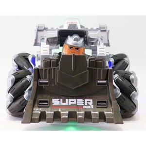 ماشین کنترلی مسابقه ای تبدیل شونده به بولدوزر_اسباب بازی ماشین کنترلی