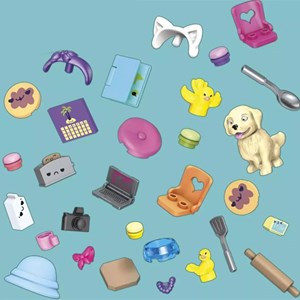 لگو باربی خانه ویلایی 303 قطعه مدل 3551 MEGA Barbie_اسباب بازی لگو