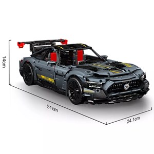 لگو تکنیک ماشین مسابقه ای 2872 قطعه با مقیاس 1:8 مدل Mould King 13123 Technik Sports Car Model_اسباب بازی لگو