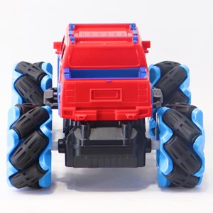 ماشین کنترلی آفرود با چرخ های کپسولی طرح مرد عنکبوتی اسپایدرمن مقیاس 1:18_اسباب بازی ماشین کنترلی