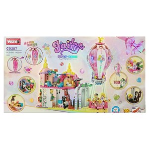 لگو فرندز خانه ویلایی با بالون 543 قطعه مدل WOMA TOY C0257_اسباب بازی لگو